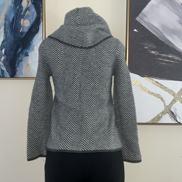 Clorinda vintage cowl neck sweater Medium wool/Cashmere/Rabbit hair - Picture 5 of 9